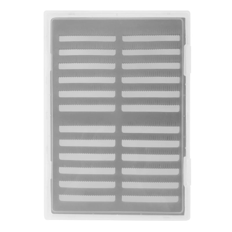 Aventik Super Large Capacity Fly Boxes Slim Foam Clear Lid PP Collection Fishing Boxes Competition Fishing Hook Tackle Boxes(1X24LA) - Image 1